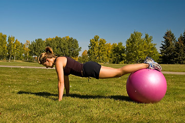 Image showing Push ups