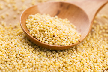 Image showing millet groats 