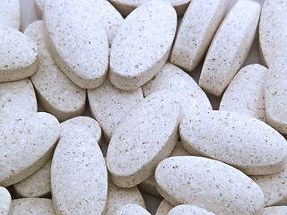 Image showing White Pills