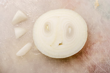 Image showing Scared onion