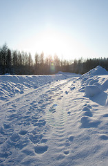 Image showing Snowy