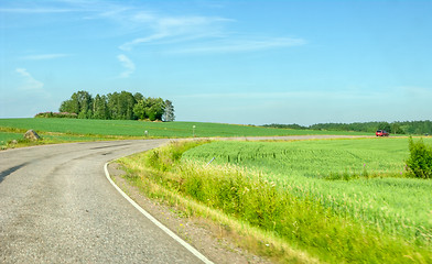 Image showing On the road