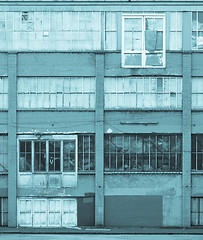 Image showing Old industrial window