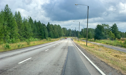 Image showing On the road