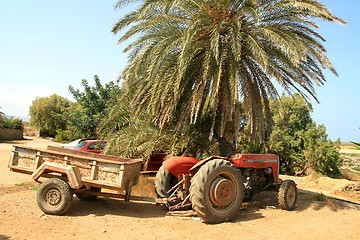 Image showing Old tractor