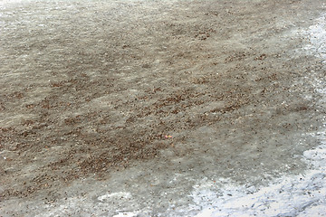 Image showing Frozen street