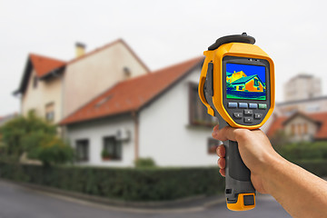 Image showing Recording Heat Loss at the House