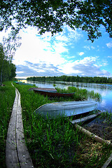 Image showing Rowboats