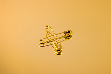 Image showing Safety pins