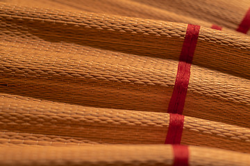 Image showing Bamboo texture with bright light