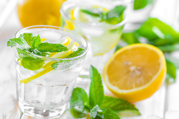 Image showing Lemon drink