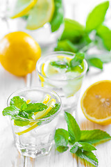 Image showing Lemon drink