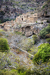 Image showing Ruins Wadi Bani Habib