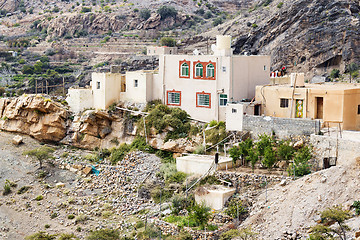 Image showing Houses Saiq Plateau