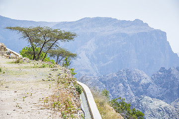 Image showing Water delivery Jebel Akhdar Oman