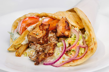 Image showing greek gyros