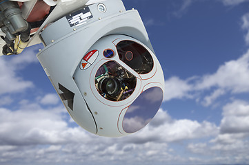 Image showing Closeup of Drone Camera and Sensor Pod Module