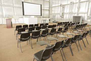 Image showing Empty Presentation Conference Room