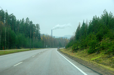 Image showing On the road