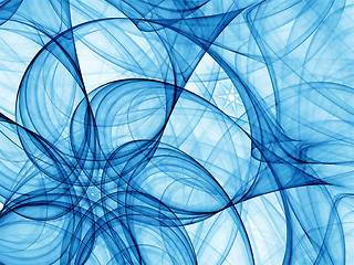 Image showing abstract blue background