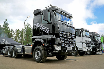 Image showing New Mercedes-Benz Arocs Heavy Duty Trucks