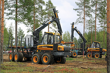 Image showing National Forest Machine Operator Competition, Finland