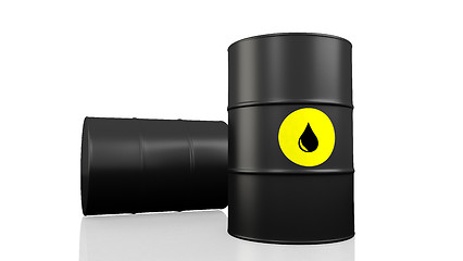 Image showing Oil barrel