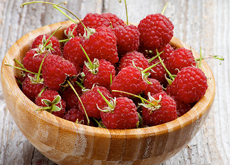 Image showing Raspberries