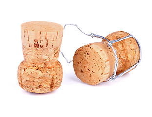 Image showing Champagne Corks