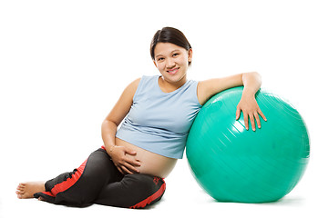 Image showing Pregnant woman