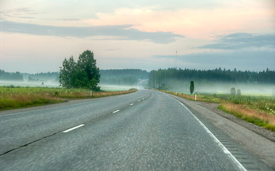 Image showing On the road