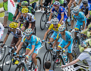 Image showing The Yellow Jersey Inside the Peloton