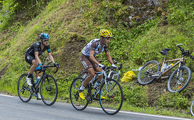 Image showing The Winners on Col du Tourmalet