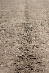 Image showing Asphalt