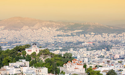 Image showing National Observatory in city of Athens