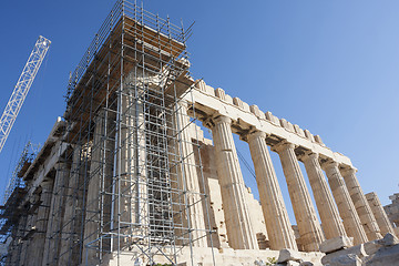 Image showing Reconstruction of Parthenon in Athens