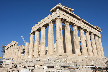 Image showing Reconstruction of Parthenon in Greece