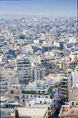 Image showing Athens panoramic view