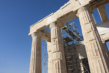 Image showing Reconstruction of Temple Athena Nike in Acropolis