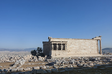 Image showing Erechtheion of Erechtheum in Greece