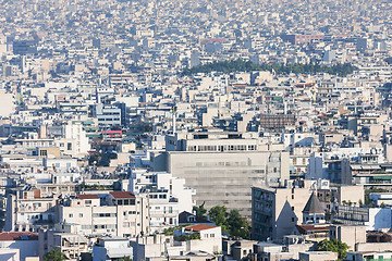 Image showing City of Athens panoramic view