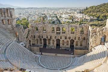 Image showing Odeon of Herodes Atticus in Athens