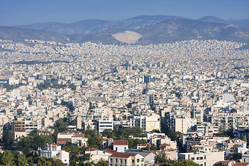 Image showing City of Athens panorama