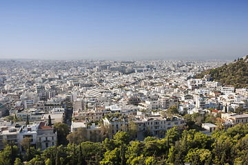 Image showing View of city Athens
