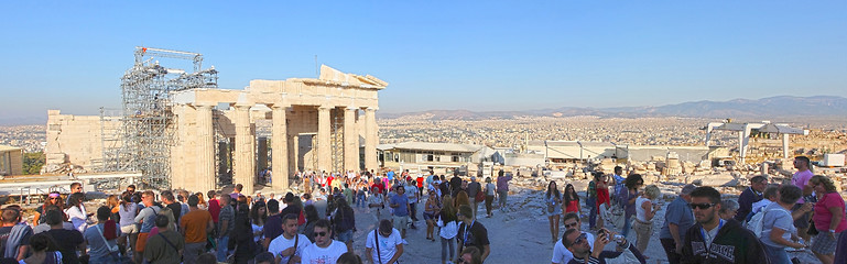 Image showing Sightseeing of Temple of Athena Nike