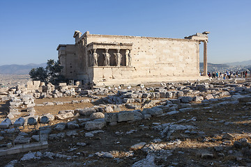 Image showing Erechtheion of Erechtheum temple