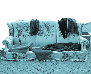 Image showing Old sofa