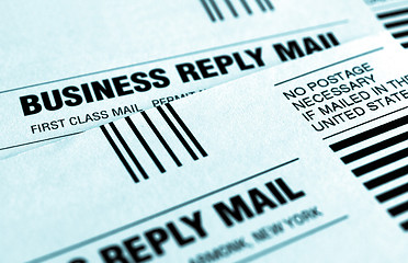 Image showing Business reply