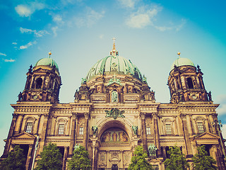 Image showing Retro look Berliner Dom