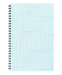 Image showing Blank notebook page